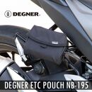 【デグナー】ETCポーチ [NB-195]［ 京都 八王子 ETC ケース 人気 おすすめ 革 レザー ツーリング ライダー バイカー バイク ブランド メーカー ギア パーツ 通販 送料無料 ふるさと納税 ］