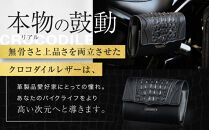 【デグナー】クロコダイルレザー&nbsp;ETCケース&nbsp;[SB-112RCR]［&nbsp;京都&nbsp;ETC&nbsp;ケース&nbsp;人気&nbsp;おすすめ&nbsp;革&nbsp;レザー&nbsp;ツーリング&nbsp;ライダー&nbsp;バイカー&nbsp;バイク&nbsp;ブランド&nbsp;メーカー&nbsp;ギア&nbsp;パーツ&nbsp;送料無料&nbsp;ふるさと納税&nbsp;］