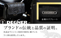 【デグナー】クロコダイルレザー&nbsp;ETCケース&nbsp;[SB-112RCR]［&nbsp;京都&nbsp;ETC&nbsp;ケース&nbsp;人気&nbsp;おすすめ&nbsp;革&nbsp;レザー&nbsp;ツーリング&nbsp;ライダー&nbsp;バイカー&nbsp;バイク&nbsp;ブランド&nbsp;メーカー&nbsp;ギア&nbsp;パーツ&nbsp;送料無料&nbsp;ふるさと納税&nbsp;］