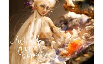 『博多の天女と猫の大濠公園』立体ネイルアート置物(約161g)1個