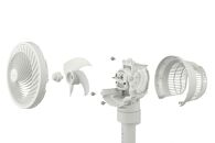 扇風機 サーキュレーター扇風機 DCスタンドファン STF-DC15TEC-W ホワイト