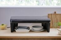 IHコンロ&nbsp;2口&nbsp;IHコンロスタンド付き&nbsp;1400W&nbsp;アイリスオーヤマ&nbsp;コンパクト設計&nbsp;火力6段階&nbsp;設置簡単&nbsp;工事不要&nbsp;経済的&nbsp;安全機能&nbsp;IHK-WT41S-B