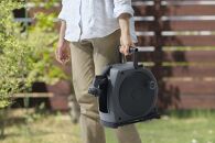 フルカバーホースリールＪＥＴ　１５Ｍ&nbsp;FHJｰ15&nbsp;ダークグレー/ブラック