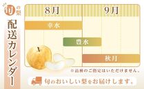 和歌山県産 旬の梨 約2kg［2025年8月中旬以降順次発送］［MG17］
