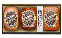 【ふるさと納税】【鎌倉ハム富岡商会】&nbsp;特選ロースハム320g、直火焼やきぶた170g、あらびきミートローフ160g