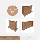 国産 完成品 カウンターテーブル ガーフ ストレート ナチュラル 幅120cm