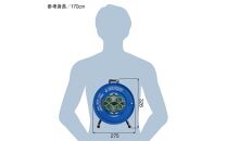 防雨型接地付&nbsp;サンデーレインボーリール&nbsp;20m巻&nbsp;SG-20K