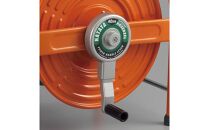 テツノホースリール&nbsp;&nbsp;塩ビホース41m&nbsp;レバーノズル付&nbsp;HLA-40N＜オレンジ＞