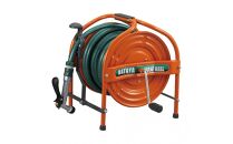 テツノホースリール&nbsp;塩ビホース21m&nbsp;レバーノズル付&nbsp;HSA-20N＜オレンジ＞