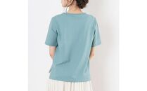 レディースカットソー&nbsp;半袖&nbsp;グリーン&nbsp;L