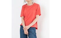 レディースカットソー&nbsp;半袖&nbsp;ローズピンク&nbsp;L