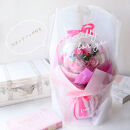 【母の日ギフト】フレグランスフラワー「サボンバロンRed」＜お届け日：2026年5/4～5/10&nbsp;当店おまかせ&nbsp;＞母の日カード付き【&nbsp;ギフト&nbsp;アレンジ&nbsp;花&nbsp;贈り物&nbsp;大阪府&nbsp;門真市&nbsp;】