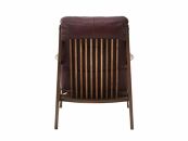 【開梱設置】MARUSHO モルビド 本革 1人掛けソファ ワインレッド (MO583)