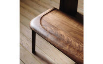 【開梱設置】MARUSHO NATURA ベンチ 幅126cm 椅子 イス チェア 長椅子 ウッドベンチ インテリア 食卓 ダイニング 丸庄 大川家具 日本製 木製家具 ウッド ウォールナット 完成品 デザイナーズ おしゃれ