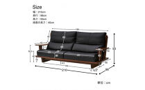 【開梱設置】MARUSHO&nbsp;PANCONE&nbsp;3人掛けソファー