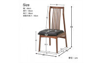 【開梱設置】MARUSHO&nbsp;モルビド&nbsp;ダイニングチェア&nbsp;ウォールナット無垢&nbsp;チェア&nbsp;椅子&nbsp;食卓椅子&nbsp;チェアー&nbsp;モルビド&nbsp;木製&nbsp;ウッド&nbsp;イス&nbsp;牛革&nbsp;天然木&nbsp;レザー&nbsp;日本製&nbsp;大川家具&nbsp;ダイニング&nbsp;本革&nbsp;完成品&nbsp;デザイナーズ&nbsp;おしゃれ&nbsp;送料無料