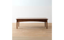 【開梱設置】MARUSHO&nbsp;MORBIDO&nbsp;リビングテーブル&nbsp;幅126cm&nbsp;センターテーブル&nbsp;ローテーブル&nbsp;インテリア&nbsp;和モダン&nbsp;丸庄&nbsp;大川家具&nbsp;日本製&nbsp;木製家具&nbsp;ウッド&nbsp;ウォールナット&nbsp;完成品&nbsp;デザイナーズ&nbsp;おしゃれ