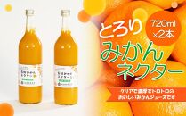 とろり みかんネクター 720ml×2本［IKE225］