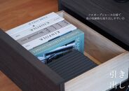 【グレー】大川家具&nbsp;幅180cm&nbsp;テレビボード&nbsp;-grace-グレース