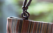 【京都三昌】レリーフメッシュ手提げ［ 京都 バッグ 職人 手作り 手提げ 鞄 麻の葉 ちりめん 上品 カジュアル フォーマル 雑貨 人気 おすすめ 外出 おでかけ お取り寄せ 通販 送料無料 ふるさと納税 ］