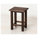 焼桐&nbsp;角スツール&nbsp;約幅30×奥行26×高さ40cm&nbsp;AKU1044773