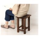 焼桐&nbsp;角スツール&nbsp;約幅30×奥行26×高さ40cm&nbsp;AKU1044773