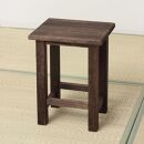 焼桐&nbsp;角スツール&nbsp;約幅30×奥行26×高さ40cm&nbsp;AKU1044773