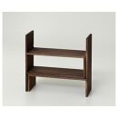 焼桐&nbsp;スライドディスプレイラック&nbsp;約W42.5～79×D15×H40cm&nbsp;AKU1044774