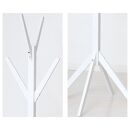 Bamboo&nbsp;ポールハンガー&nbsp;ホワイト&nbsp;約幅38.5×奥行37.5×高さ168cm&nbsp;AKU104476403