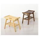 Bamboo&nbsp;スツール&nbsp;ナチュラル&nbsp;約幅52×奥行28.5×高さ44cm&nbsp;AKU104476701