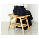 Bamboo&nbsp;スツール&nbsp;ナチュラル&nbsp;約幅52×奥行28.5×高さ44cm&nbsp;AKU104476701
