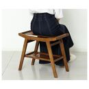 Bamboo&nbsp;スツール&nbsp;ブラウン&nbsp;約幅52×奥行28.5×高さ44cm&nbsp;AKU104476702