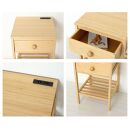 Bamboo&nbsp;サイドテーブル&nbsp;ナチュラル&nbsp;約W40×D40×H61cｍ&nbsp;AKU1044768