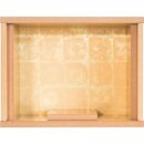 両開き仏壇C&nbsp;(地板150)&nbsp;クリア塗装&nbsp;背板金&nbsp;BHT102319502