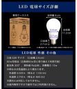 LED電球 E26サイズ 2700K 電球色 約W600mm×H1120mm AKU101166101
