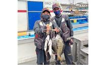 大阪府堺市　夢フィッシング　渡船券4枚