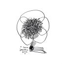 HANA&nbsp;/&nbsp;Ichiro&nbsp;Yamaguchi｜山口一郎氏イラスト刻印の庵治石プレート