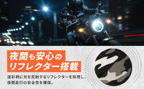 【デグナー】マルチプルレインバッグ [NB-122] ＜レッドカモ＞［ 京都 バイク 革製品 ブランド バッグ リュック 人気 おすすめ 防水 革 レザー ツーリング ライダー バイカー バイクギア メーカー ギア パーツ 送料無料 ふるさと納税 ］