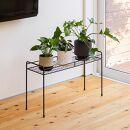 98916400&nbsp;シンプルプラントスタンド&nbsp;スクエア&nbsp;M&nbsp;約幅60.5cm×奥行20.5cm×高さ35cm