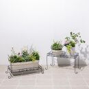 98919500&nbsp;デザインフラワースタンド&nbsp;スクエア&nbsp;S&nbsp;約幅71.5cm×奥行31.5cm×高さ15cm