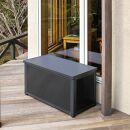 98910200 アルミ収納ベンチ 90 約幅90cm×奥行46cm×高さ48.5cm