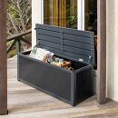 98911900&nbsp;アルミ収納ベンチ&nbsp;120&nbsp;約幅120cm×奥行46cm×高さ48.5cm