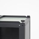 98911900&nbsp;アルミ収納ベンチ&nbsp;120&nbsp;約幅120cm×奥行46cm×高さ48.5cm