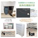 カウンター下収納&nbsp;引き出し&nbsp;奥行30&nbsp;幅70cm&nbsp;カウンターテーブル&nbsp;ランドリー収納&nbsp;キッチンカウンター&nbsp;薄型&nbsp;国産&nbsp;ミラノ