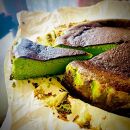 ビストロ・モンマルトル「ガトーショコラと抹茶のガトーバスク」｜沖縄　那覇市　菓子&nbsp;スイーツ&nbsp;デザート&nbsp;食品&nbsp;人気&nbsp;クッキー&nbsp;チョコレート焼菓子&nbsp;ホワイトチョコレート&nbsp;クランベリー