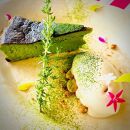 ビストロ・モンマルトル「ガトーショコラと抹茶のガトーバスク」｜沖縄　那覇市　菓子&nbsp;スイーツ&nbsp;デザート&nbsp;食品&nbsp;人気&nbsp;クッキー&nbsp;チョコレート焼菓子&nbsp;ホワイトチョコレート&nbsp;クランベリー