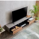 Leo&nbsp;レオ&nbsp;テレビボード&nbsp;ローボード&nbsp;幅200cm&nbsp;テレビ台&nbsp;【モーブル】【大川家具】