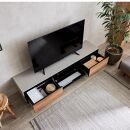 Leo&nbsp;レオ&nbsp;テレビボード&nbsp;ローボード&nbsp;幅180cm&nbsp;テレビ台&nbsp;【モーブル】【大川家具】