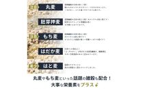 【3ヶ月定期便】国産麦5種ブレンド&nbsp;(400g×2袋)【合計2400g&nbsp;全6袋】