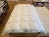 良質グリーンダウン90の羽毛ふとん&nbsp;シングルロング&nbsp;約150×210cm&nbsp;専門店のハンドメイド